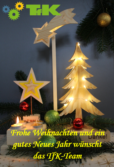 🎄 „TECHNIK FÜR KINDER“ WÜNSCHT FROHE WEIHNACHTEN!