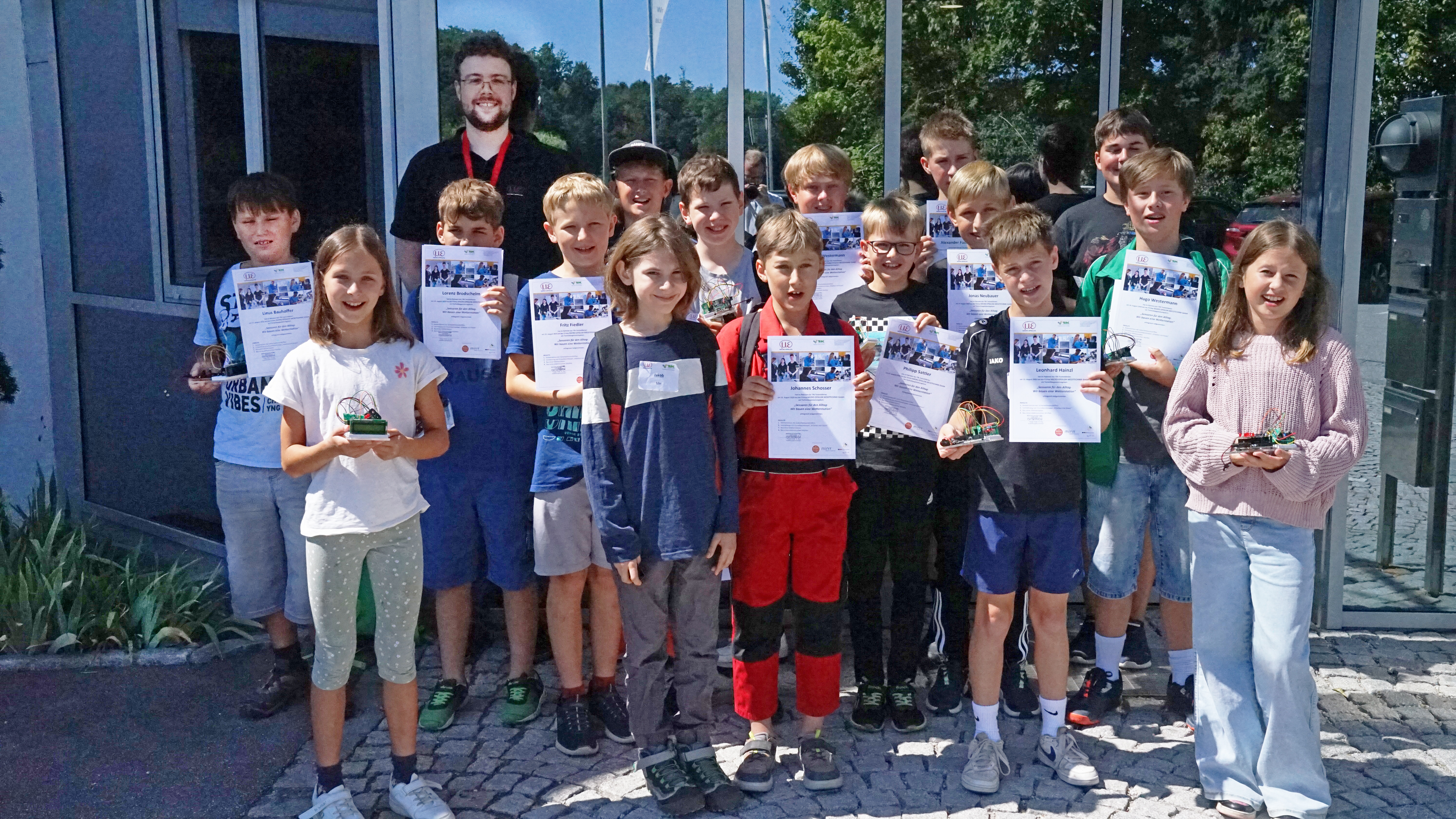 TECHNIKFERIENAKTION bei Micro-Epsilon in Ortenburg