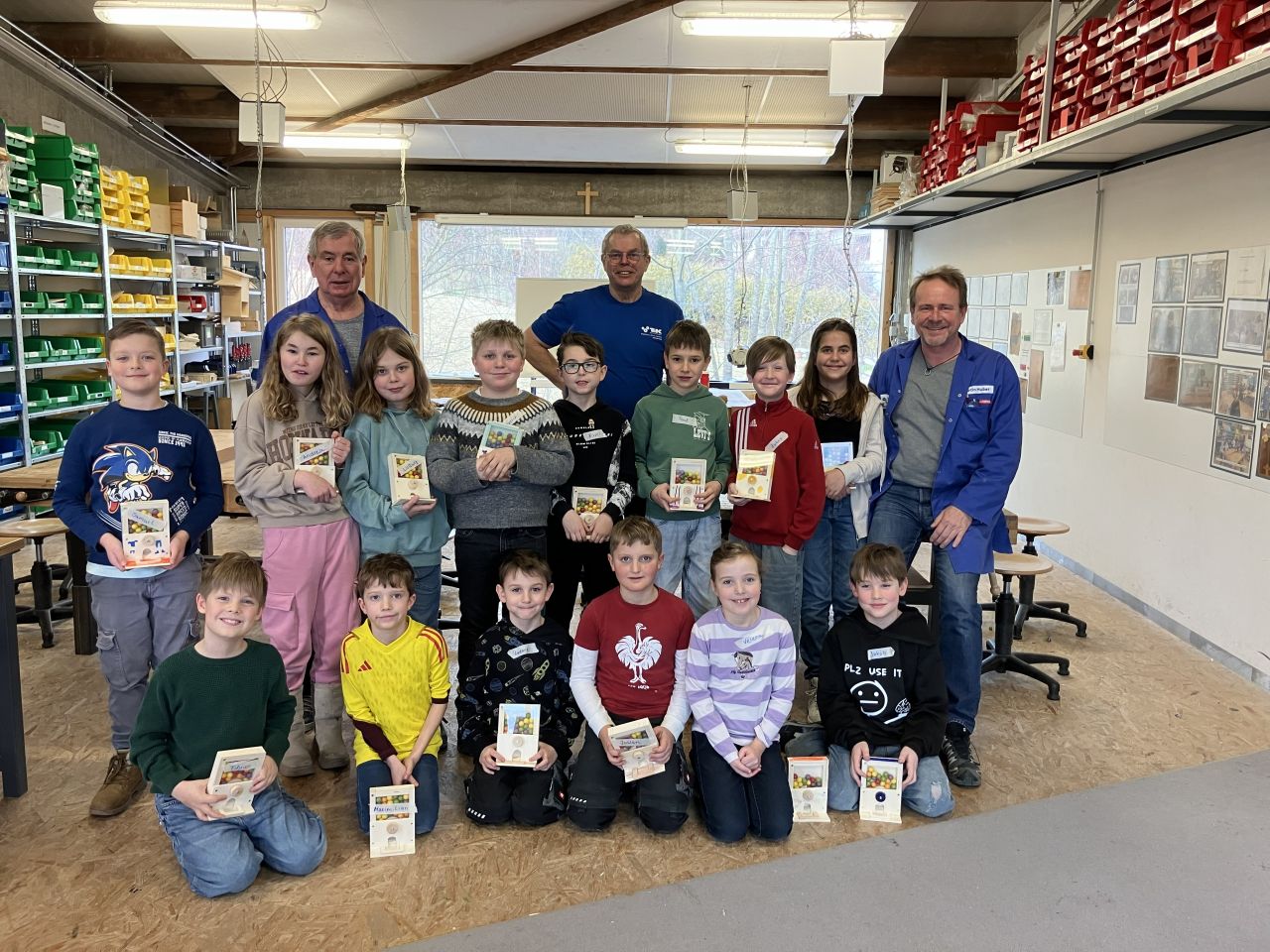 Technikferien im Technikhaus Arnstorf - "Baue deinen eigenen Kaugummiautomat"