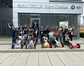 TECHNIKFERIEN BEI BMW GROUP WERK Landshut  - TECHNIK CAMP
