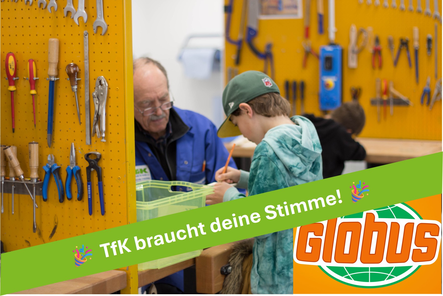 TFK - TECHNIK FÜR KINDER - wir brauchen DEINE Stimme!