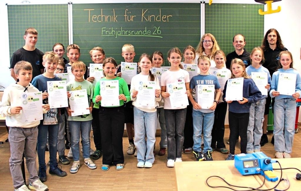 SET - SCHÜLER ENTDECKEN TECHNIK an der Grund- und Mittelschule Wald