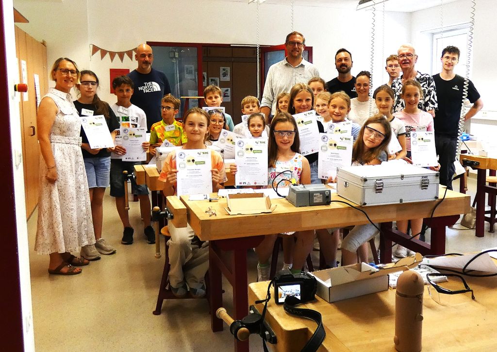 SET – SCHÜLER ENTDECKEN TECHNIK an der Grundschule Bischofsmais