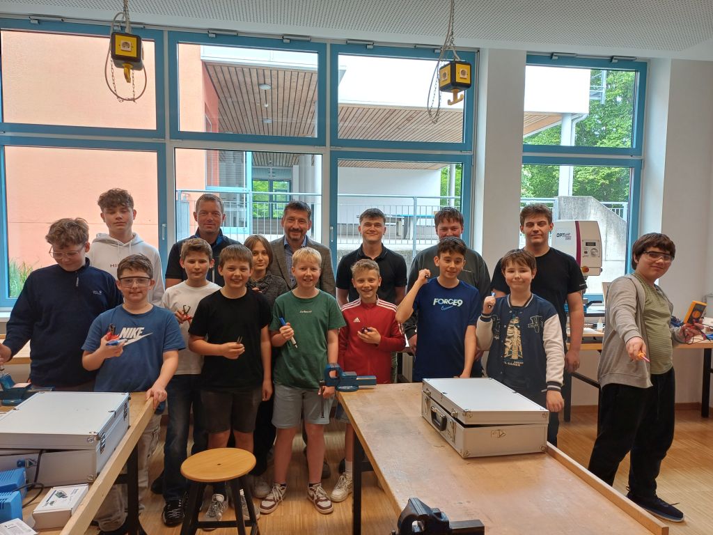 SET – SCHÜLER ENTDECKEN TECHNIK an der Drei Quellen Realschule Bad Griesbach