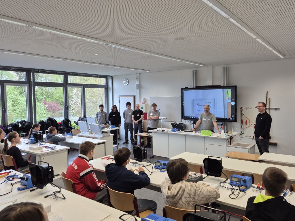 SET – Schüler Entdecken Technik an der Realschule Ebern