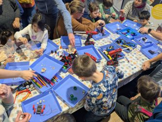 TECHNIK-MITMACHSTAND - beim 3. Regionalen MINT-Tag in Landshut
