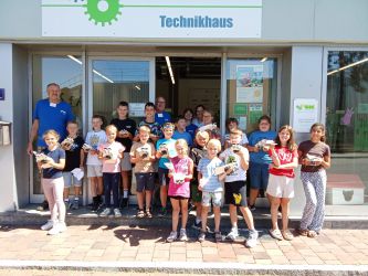 TECHNIKFERIEN - im Technikhaus Dingolfing - zu Gast - die Stadt Dingolfing im Rahmen des Ferienprogramms