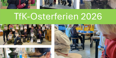 TECHNIKFERIEN - Osterferien bei TfK – Technik zum Ausprobieren! 🌸🔧