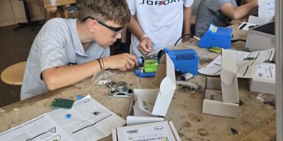 SET – SCHÜLER ENTDECKEN TECHNIK an der Montessori-Schule Oettingen