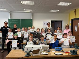 SET - SCHÜLER ENTDECKEN TECHNIK an der Grundschule An der Angermühle in Deggendorf