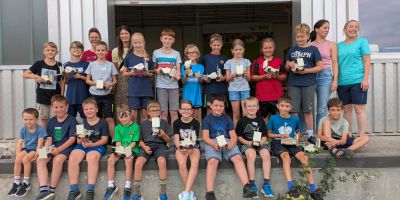 TECHNIKFERIEN – im Technikhaus Straubing – Die Grundschule Perkam baut ihren eigenen Gabelstapler! 🔧