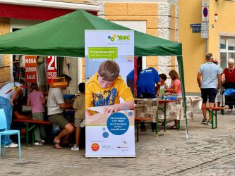 TECHNIKFERIEN beim Dingfest – großer Andrang am TfK-Mitmachstand!
