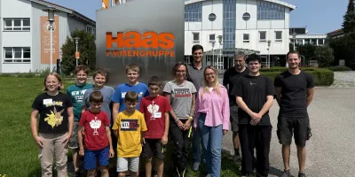 TECHNIKFERIEN bei der Fa. Haas Fertigbau