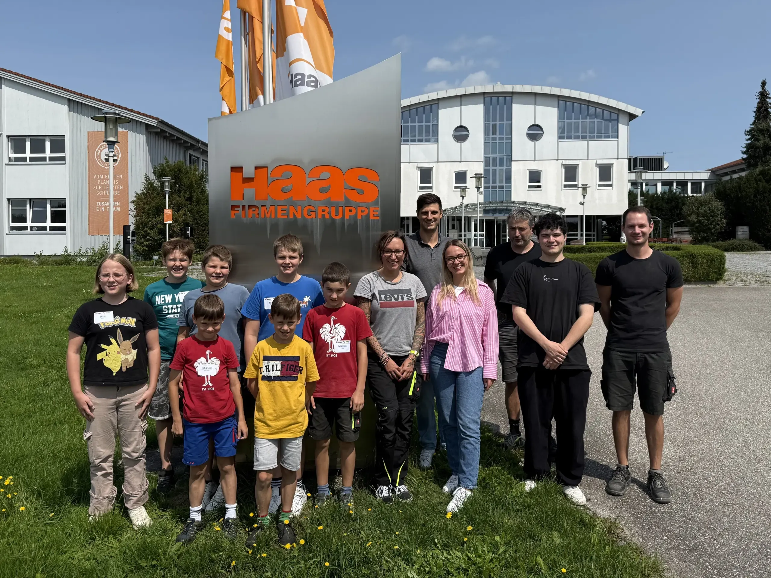 TECHNIKFERIEN bei der Fa. Haas Fertigbau