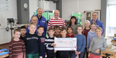 TECHNIKHAUS DINGOLFING: Spende von NAT Neuberger – unsere Clubmitglieder sagen Danke!