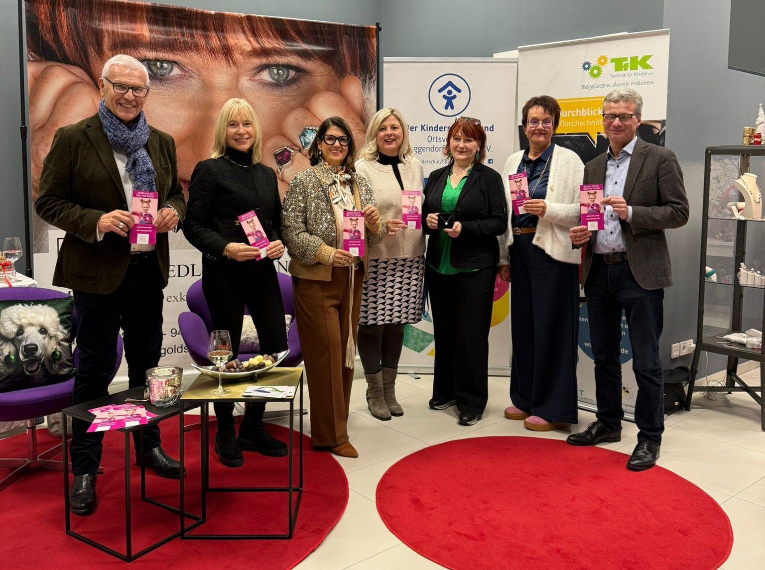 TFK - TECHNIK FÜR KINDER - Charitiy-Aktion Goldschmiedemeisterin Martina Weber