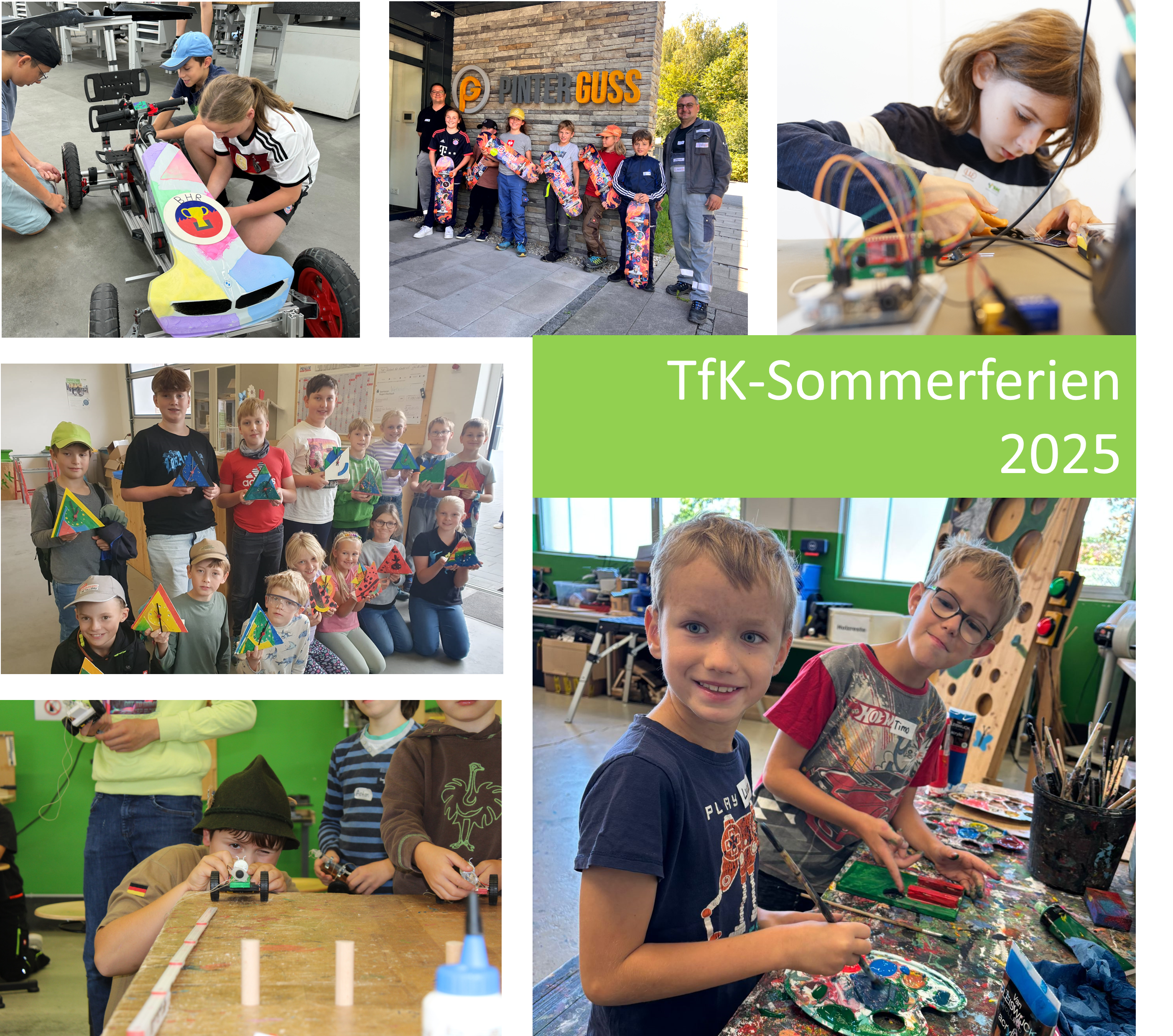 TECHNIKFERIEN 2025 – Rückblick auf ein großartiges Sommerprogramm! ✨
