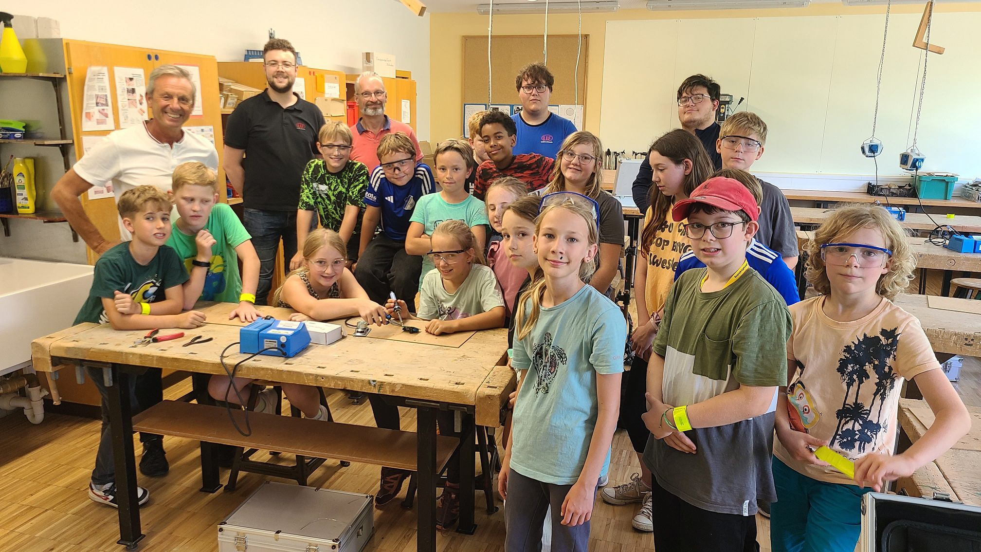 SET - SCHÜLER ENTDECKEN TECHNIK an der Grund- und Mittelschule Ortenburg