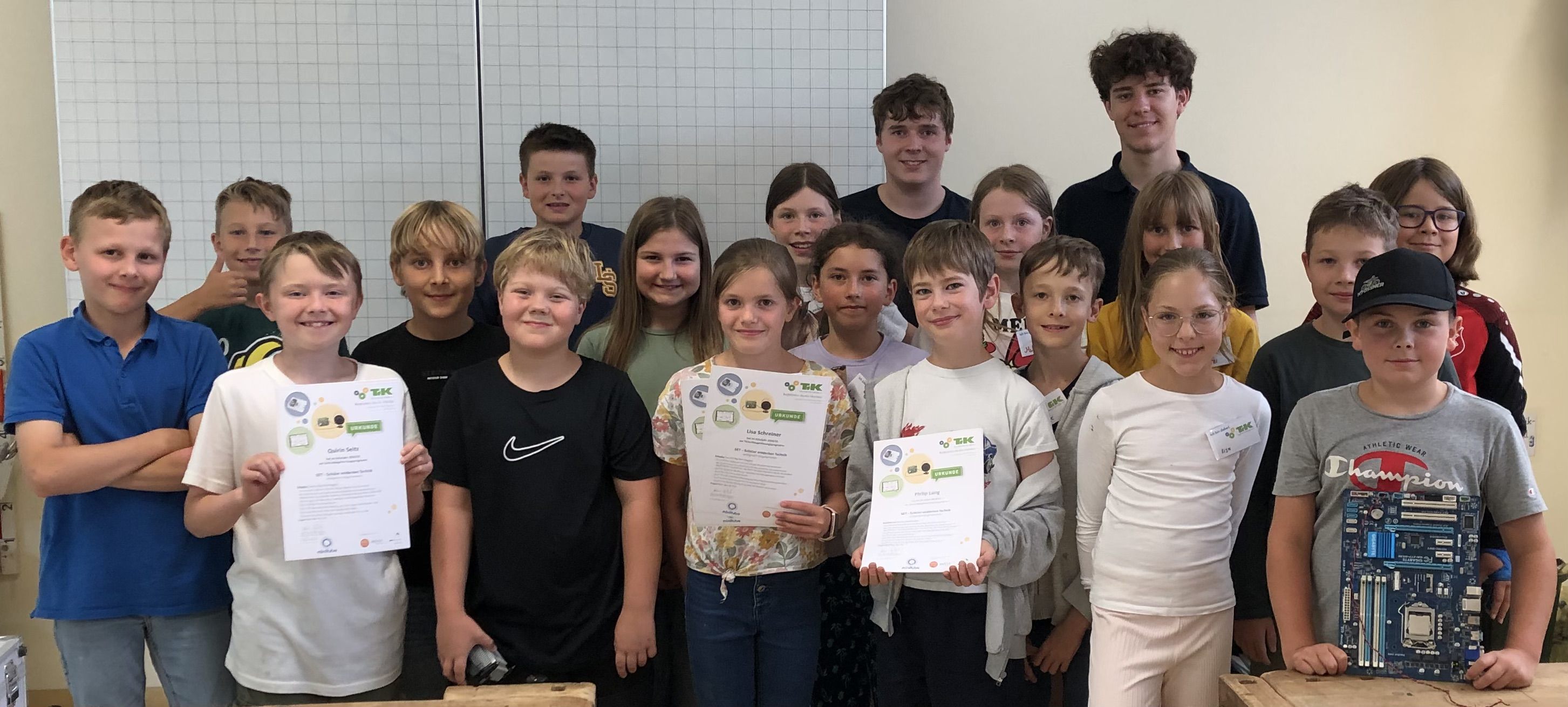 SET – SCHÜLER ENTDECKEN TECHNIK an der Marlene-Reidel-Grundschule Kumhausen