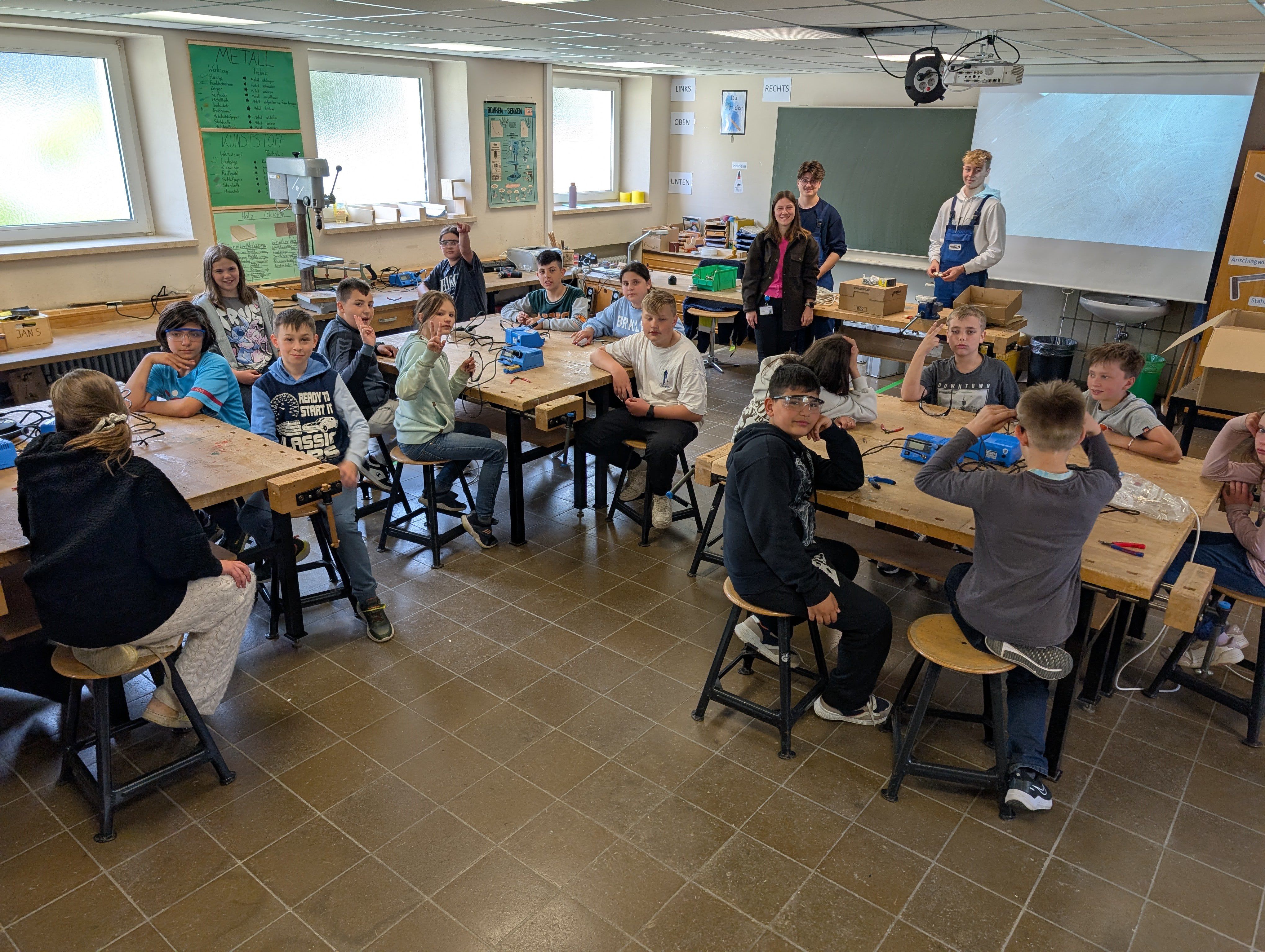 SET – SCHÜLER ENTDECKEN TECHNIK an der Geschwister-Scholl-Mittelschule Schwarzenbach/Saale